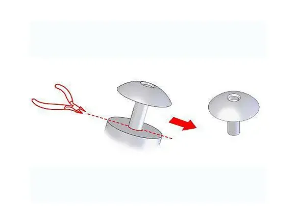 Blind Rivet Head M (30pcs)