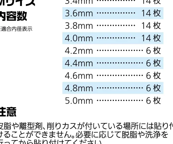 2DD Sticker 04 Punching Plate M (1 sheet)