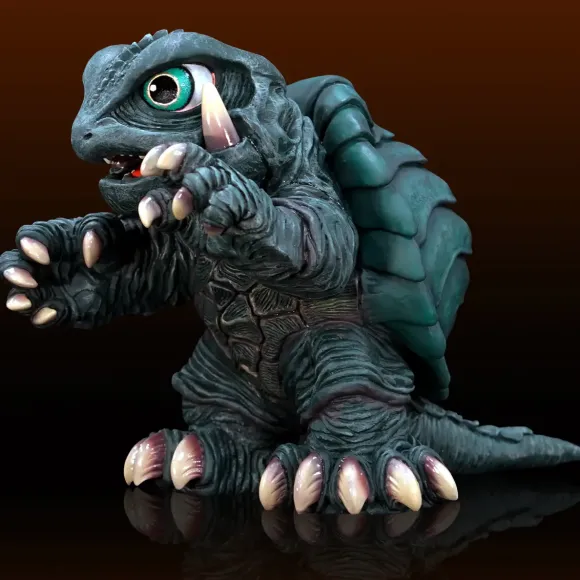 1/250 Deformed Gamera Soft Vinyl Kit Reprint