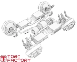 1/43 Flying Car Unit Conversion Set Vladimir Motors - FT160