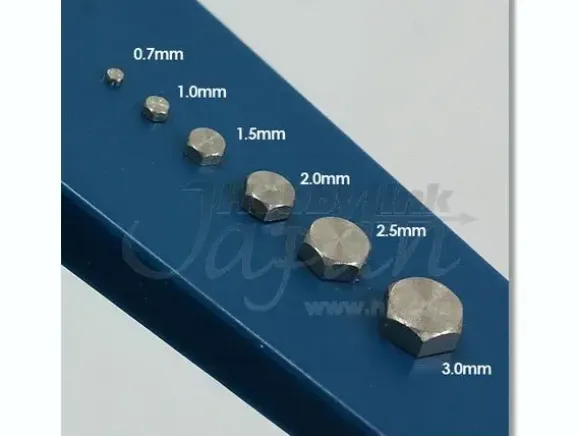 HD Rivet Hexagon (20pcs) 1.0mm
