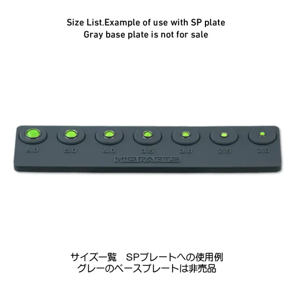 Lumidome 2 fluorescent green 4.0mm (10 pcs)
