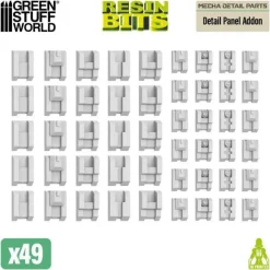 Mecha Detail Parts - Detail Panel Addon (49pcs)