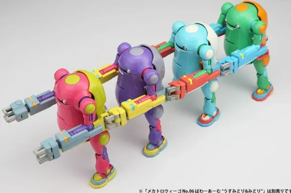 1/35 Mechatro WeGo: No.07 Power Arm "Purple & Pink"