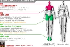 1/1 Megami Device M.S.G 01 Tops Set Skin Color D