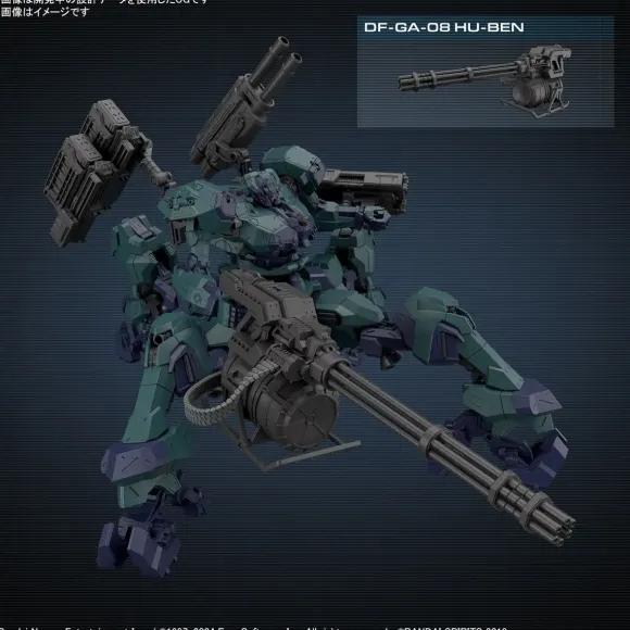 30MM Armored Core VI Fires of Rubicon Balam Industries BD-011 Melander Liger Tail