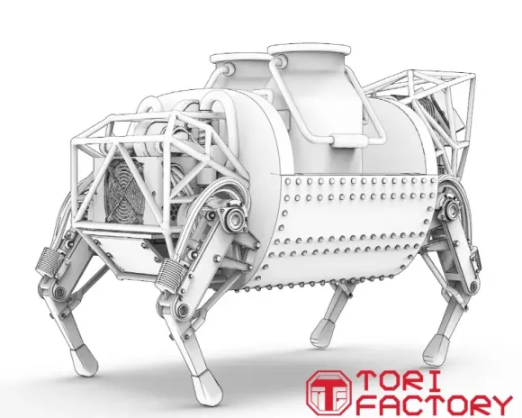 1/24 Modern AI RoboCow Robotics Dynamics Model B