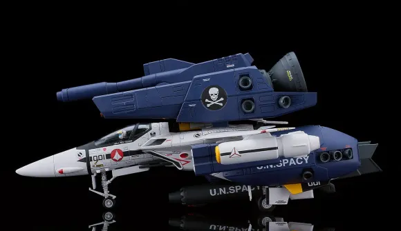 1/72 PLAMAX PX08 VF-1S Strike Fighter Valkyrie Skull Leader (Macross: Do You Remember Love?)