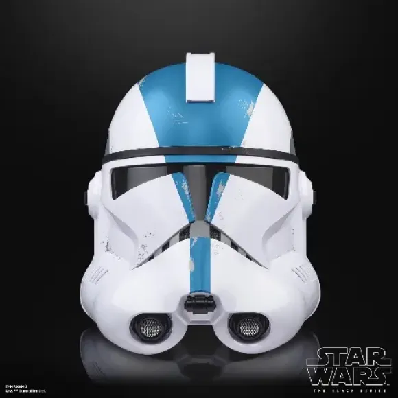 Star Wars The Black Series Star Wars Ahsoka Clone Trooper (501st Legion) Premium Electronic Helmet