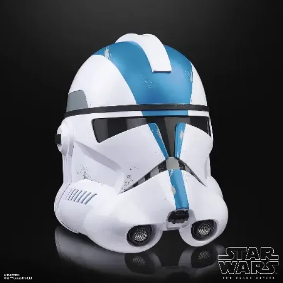 Star Wars The Black Series Star Wars Ahsoka Clone Trooper (501st Legion) Premium Electronic Helmet