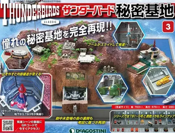 Thunderbird Secret Base Weekly Magazine #003
