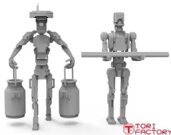 1/35 Worker Robot 2 Kazan Robo Tech PpT-800 Carry a Milk Churn