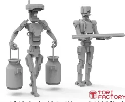 1/35 Worker Robot 2 Kazan Robo Tech PpT-800 Carry a Milk Churn